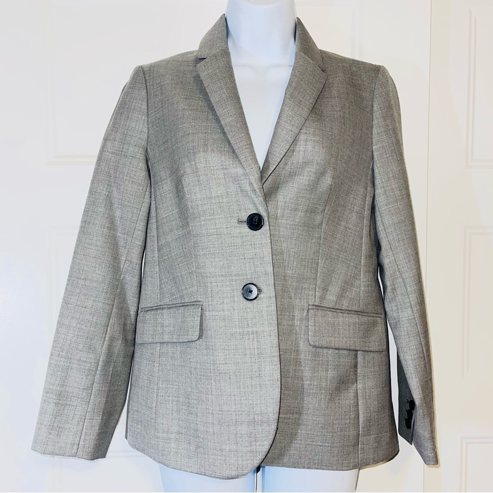J. Crew Fully Lined Wool Blend Blazer